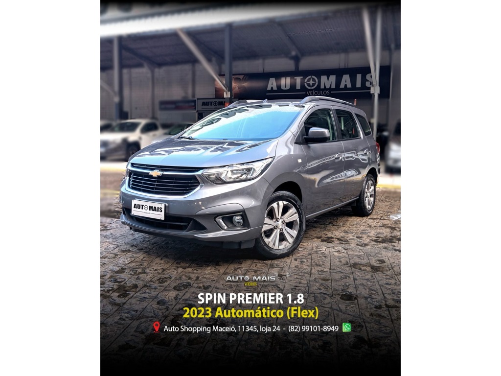 CHEVROLET SPIN PREMIER 7L 1.8 8V ECONOFLEX 4P C/AR - AUTOMÁTICO