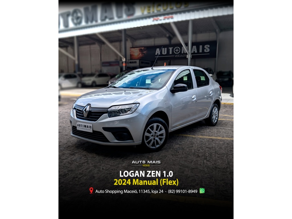 RENAULT LOGAN 1.0 12V SCE FLEX ZEN MANUAL