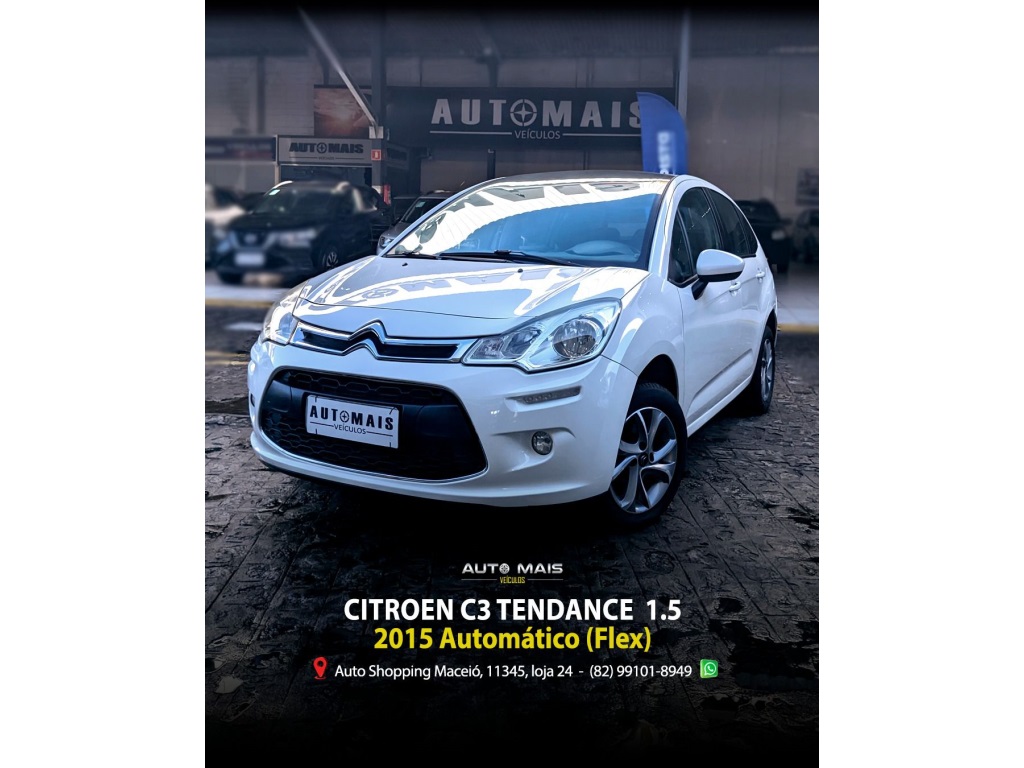 CITROEN C3 1.6 TENDANCE 16V FLEX 4P AUTOMÁTICO