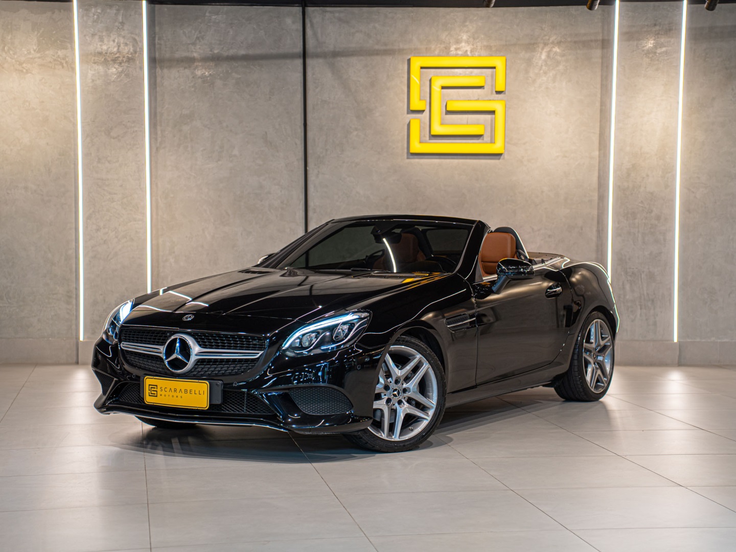 MERCEDES-BENZ SLC 300 2.0 16V CGI GASOLINA 9G-TRONIC