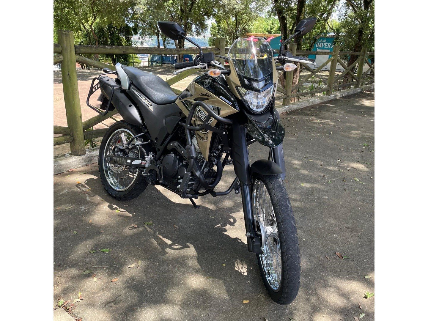 YAMAHA XTZ 250 LANDER CAPITÃO AMÉRICA FLEX ABS