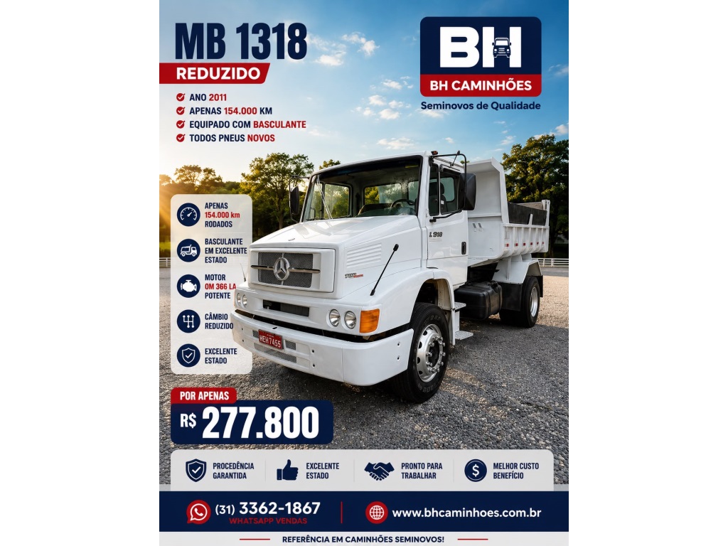 MERCEDES-BENZ L-1318 2P (DIESEL)