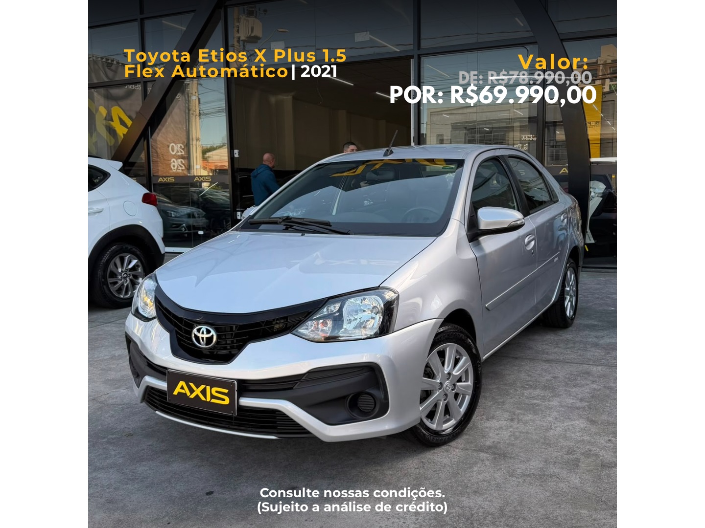 Toyota Etios 2021 à venda