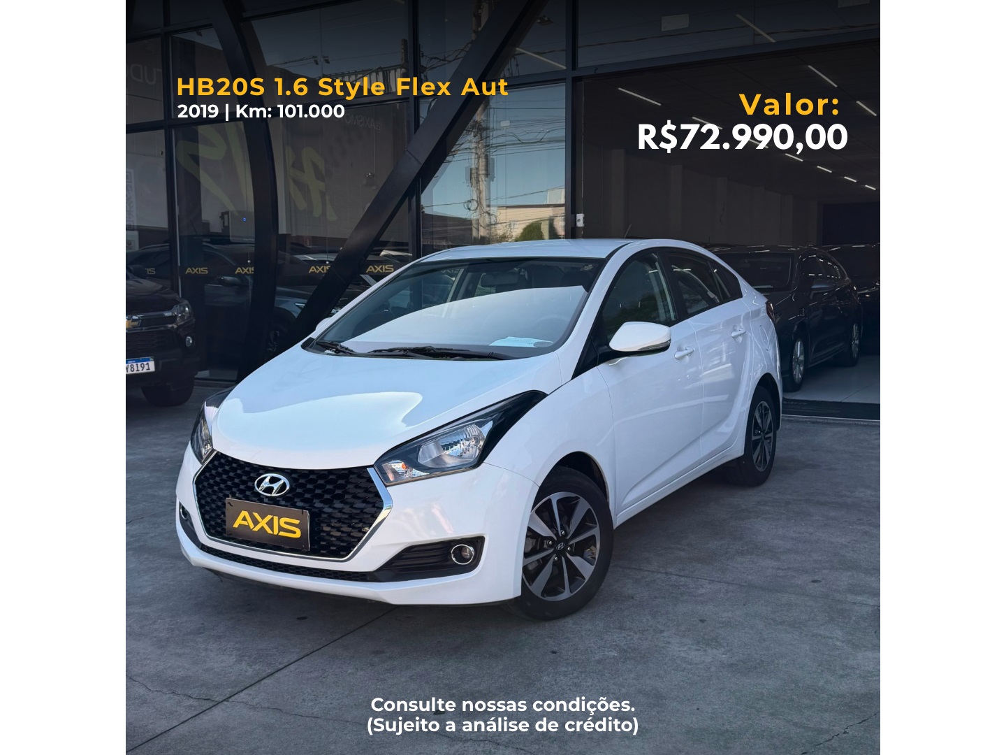 Hyundai HB20S 2019 à venda