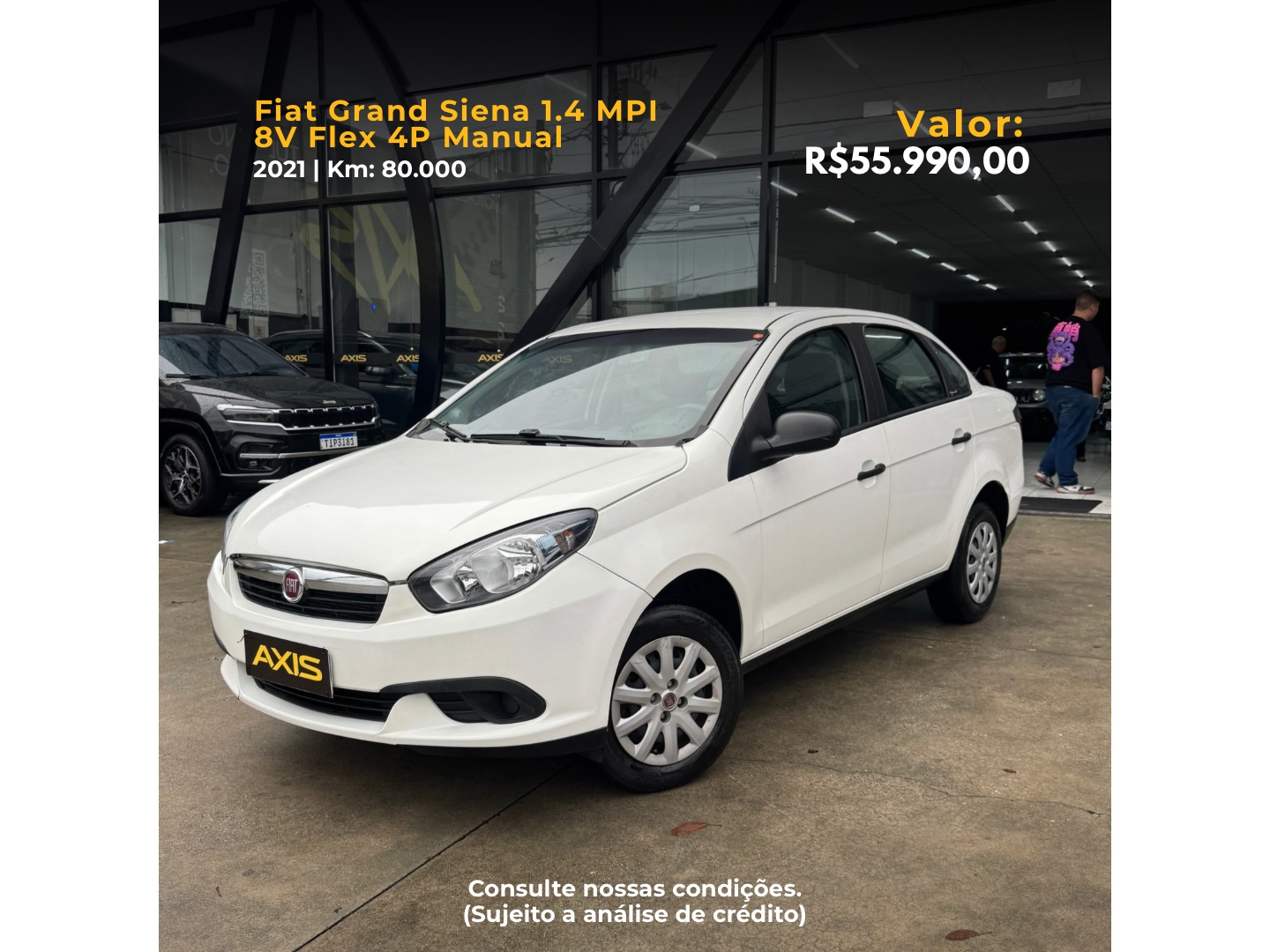 Fiat Siena 2021 à venda