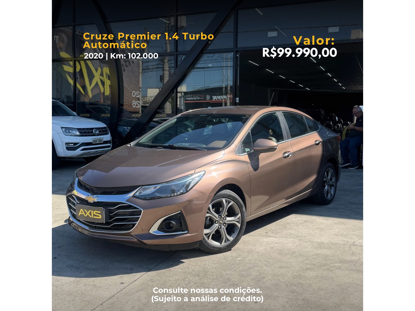 Chevrolet Cruze 2020 à venda