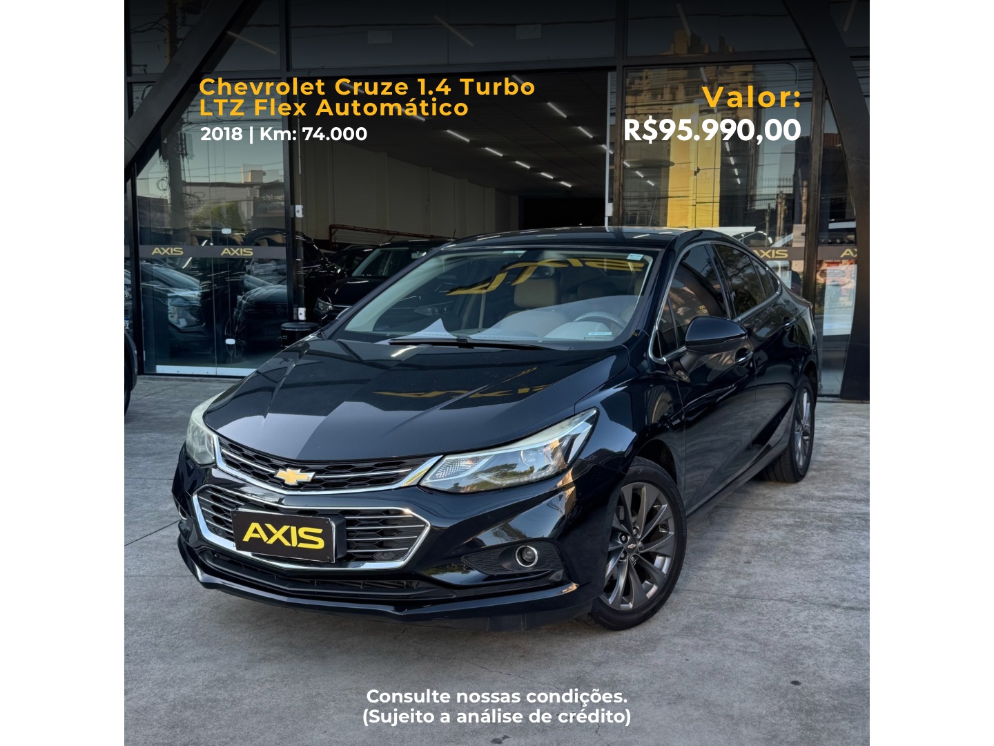 Chevrolet Cruze 2018 à venda