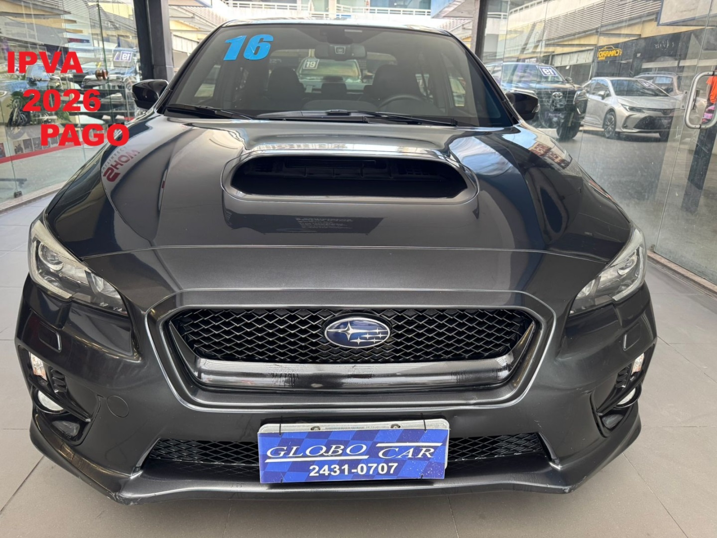 SUBARU IMPREZA 2.0 WRX SEDAN 4X4 16V TURBO INTERCOOLER GASOLINA 4P AUTOMÁTICO