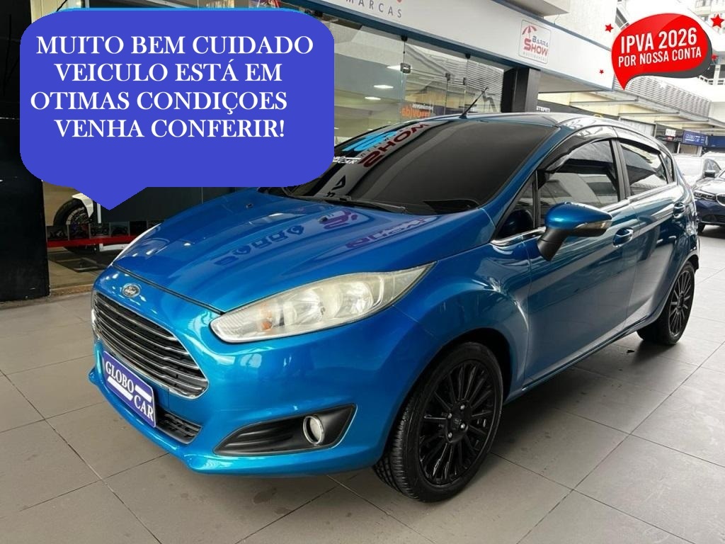 FORD FIESTA 1.6 TITANIUM HATCH 16V FLEX 4P MANUAL