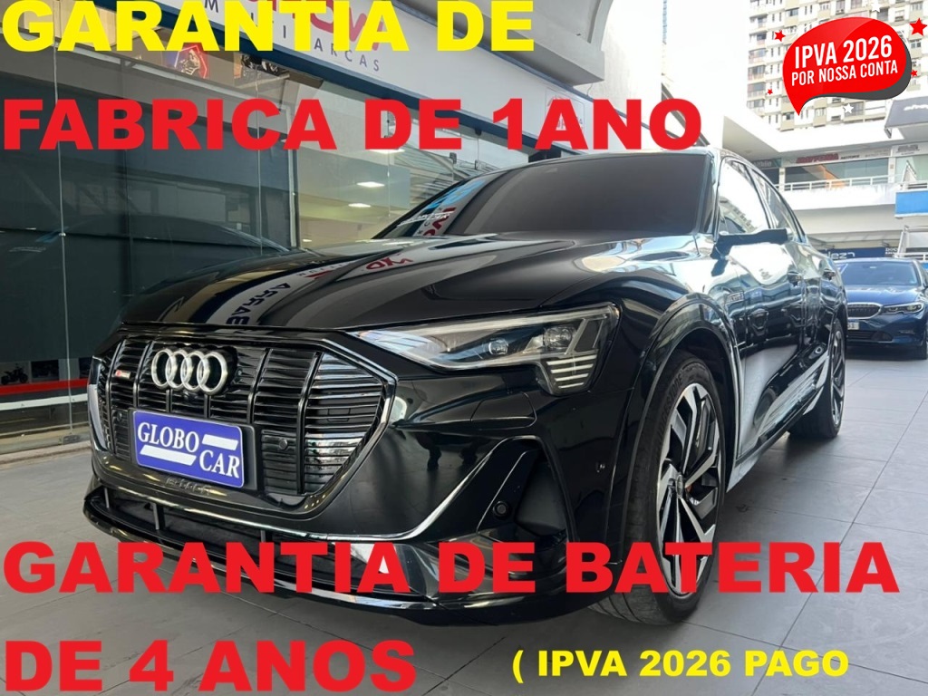 AUDI E-TRON ELÉTRICO SPORTBACK PERFORMANCE BLACK QUATTRO