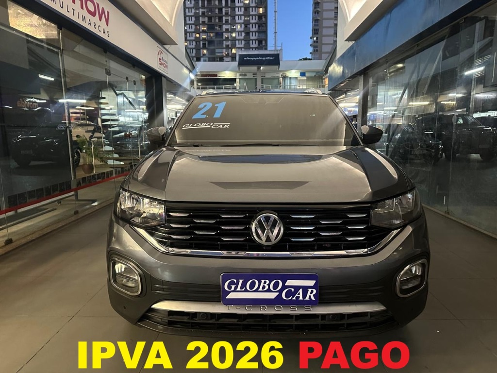 VOLKSWAGEN T-CROSS 1.4 250 TSI TOTAL FLEX HIGHLINE AUTOMÁTICO