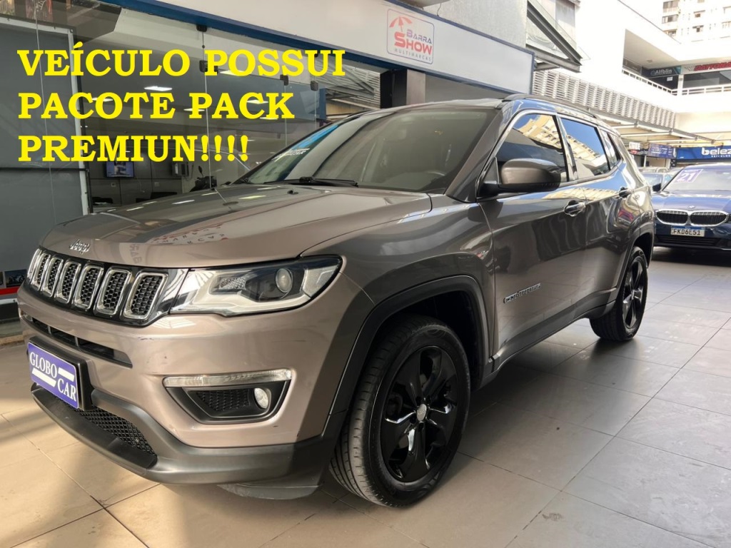 JEEP COMPASS 2.0 16V FLEX LONGITUDE AUTOMÁTICO