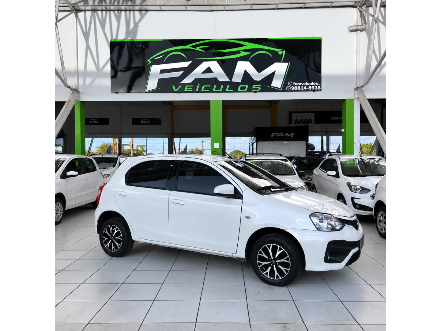 TOYOTA ETIOS 1.3 X 16V FLEX 4P AUTOMÁTICO