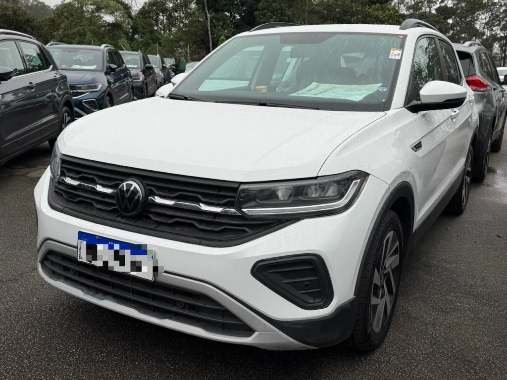 Volkswagen T-Cross 1.0 200 TSI Total Flex Comfortline Automático 2024/2025