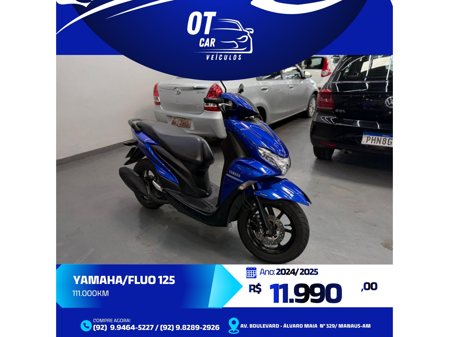 YAMAHA FLUO 125 ABS